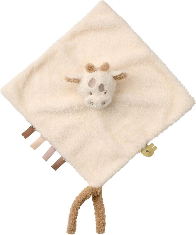  - teddy - plat girafe beige 28 cm 